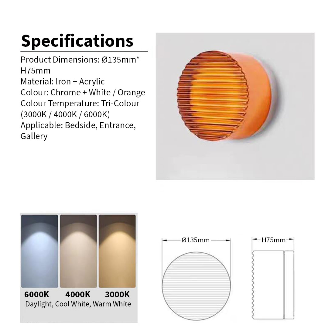 Minimalist Wall Lamp (W6850-A)