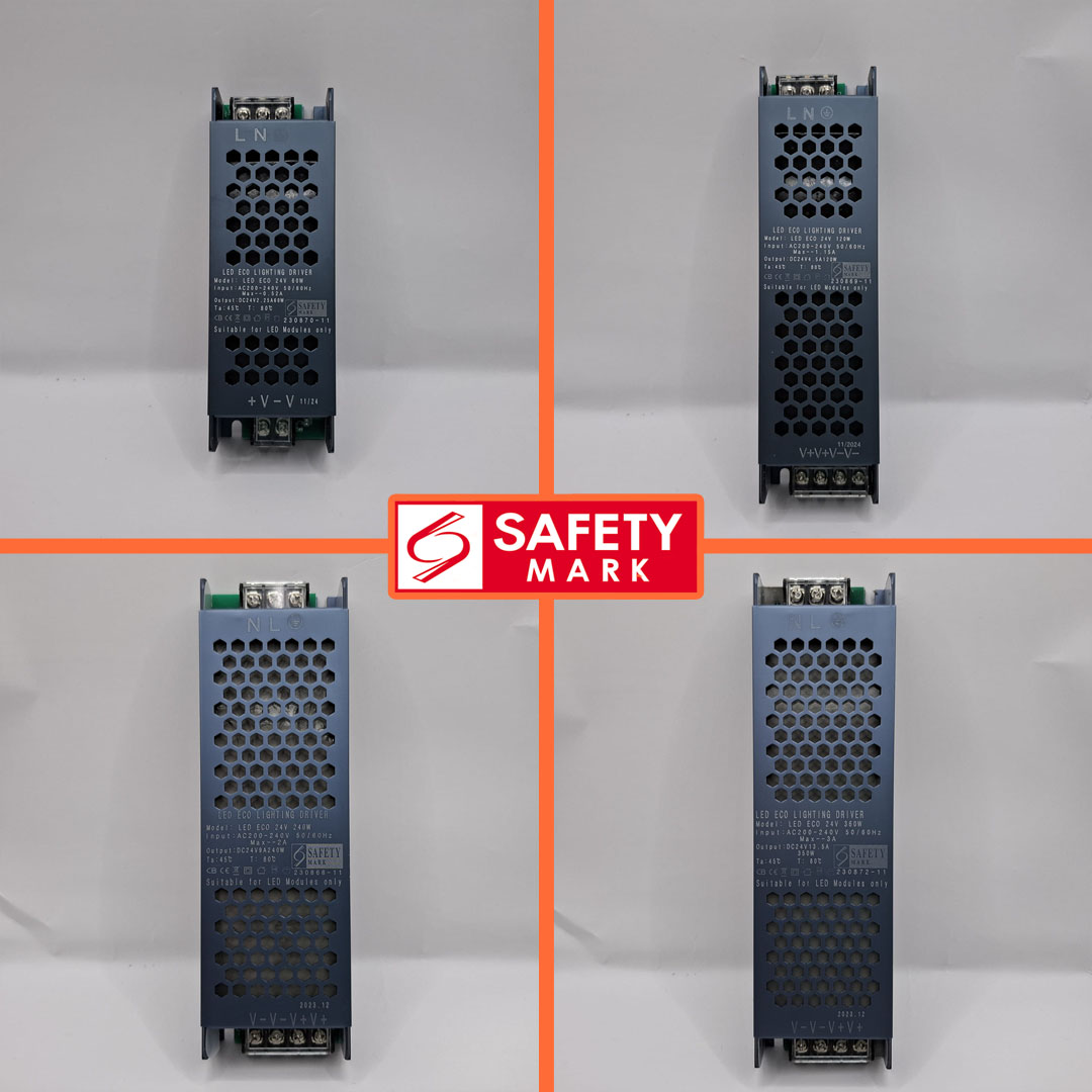 Safety Mark LED Strip Driver 24V
