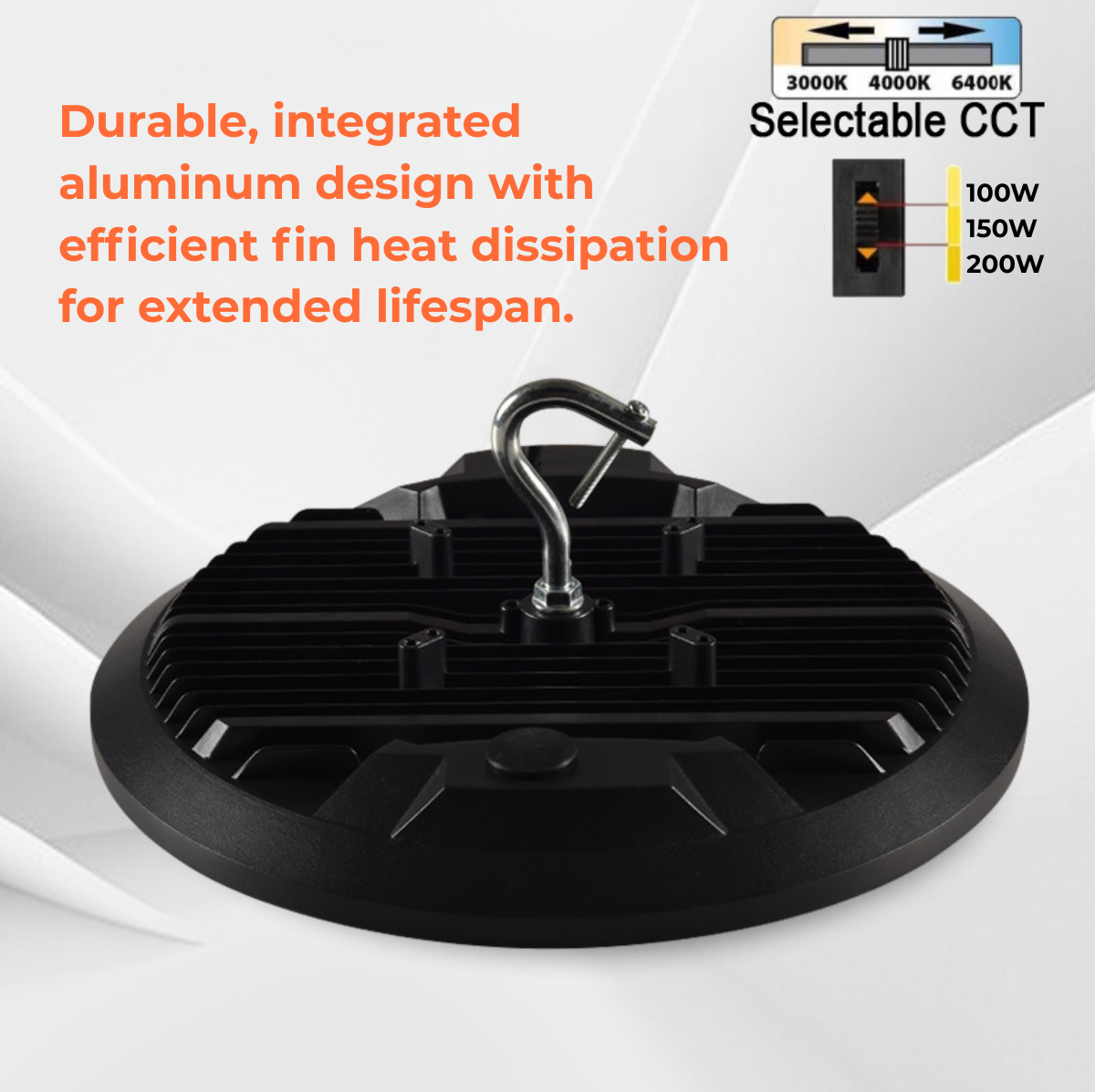 UFO LED Highbay Dimmable (MY-UF023B-200W)