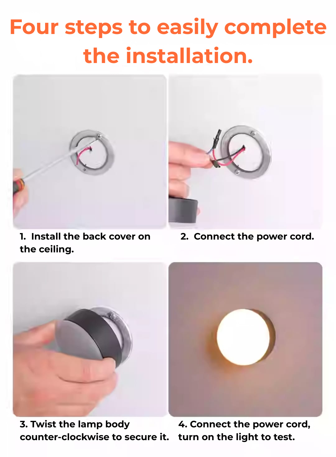 Surface Mounted Cabinet Downlight (BS-10)