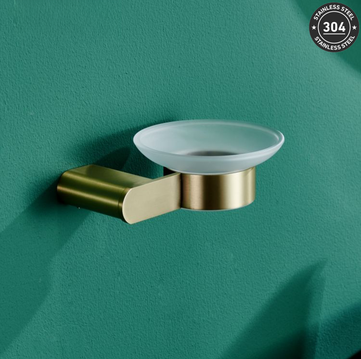 Stainless Steel Soap Dish (TS-5907 TT/BK/CH/GD)