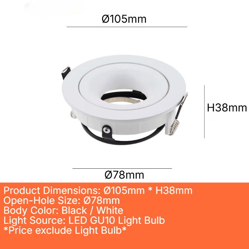 GU10 Casing (DL-1660-A)