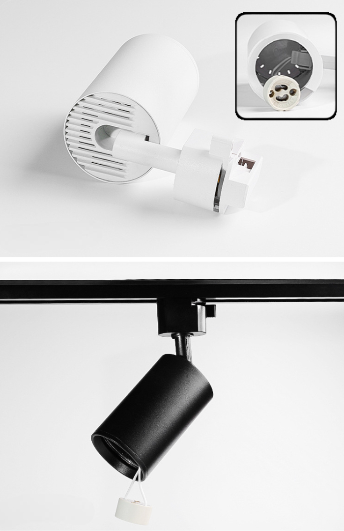 GU10 Holder Normal Track (T804/GU10-BK/WH)