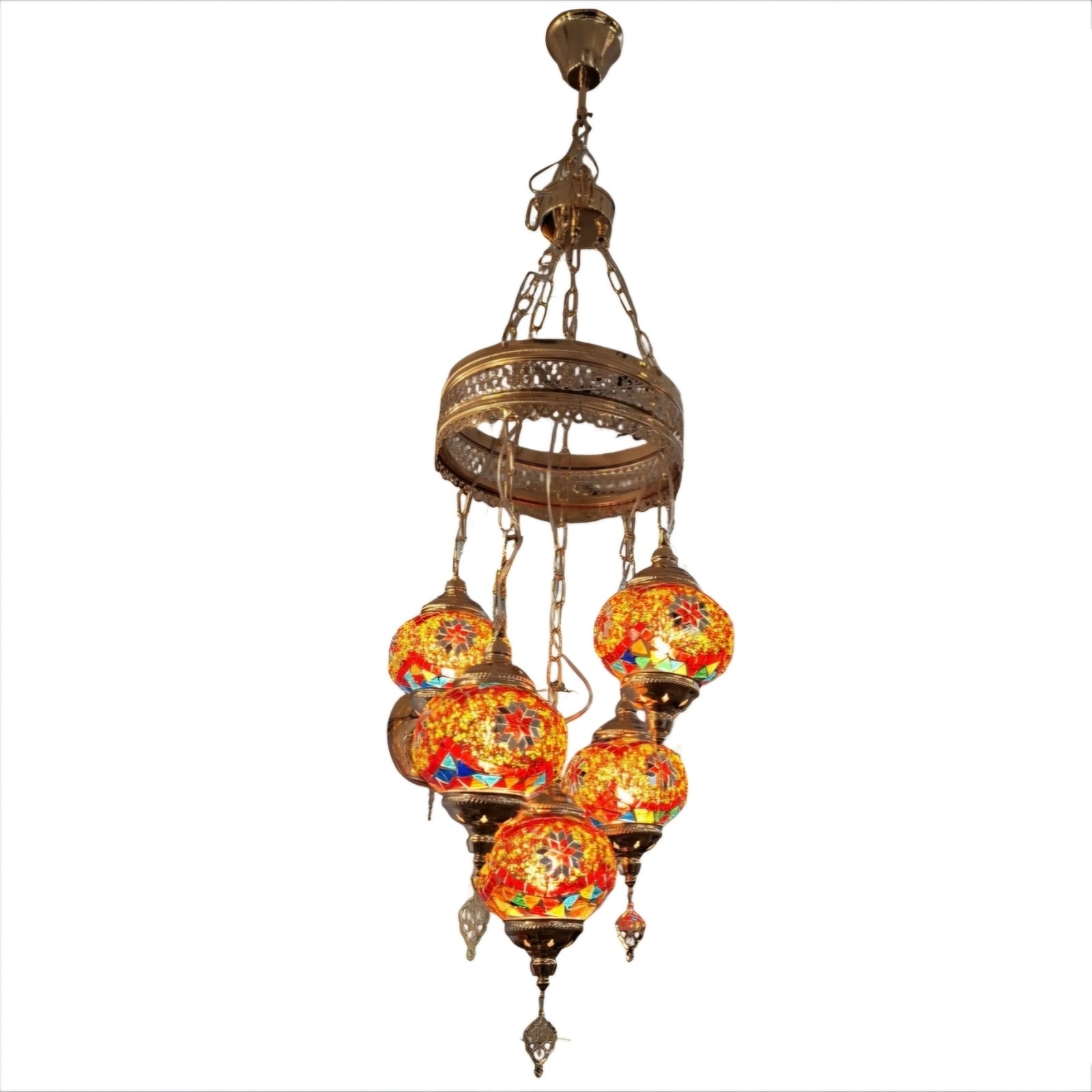 Turkish Mosaic Chandelier