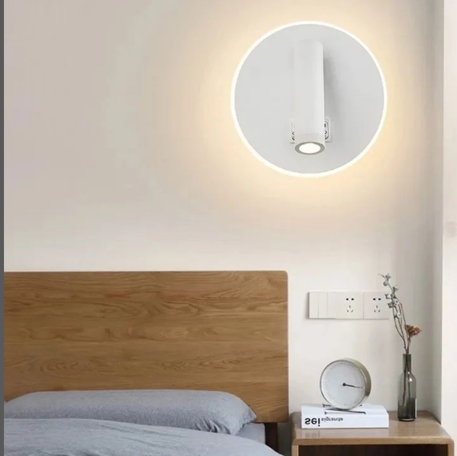 Simple Surface Mounted Bedside Lamp