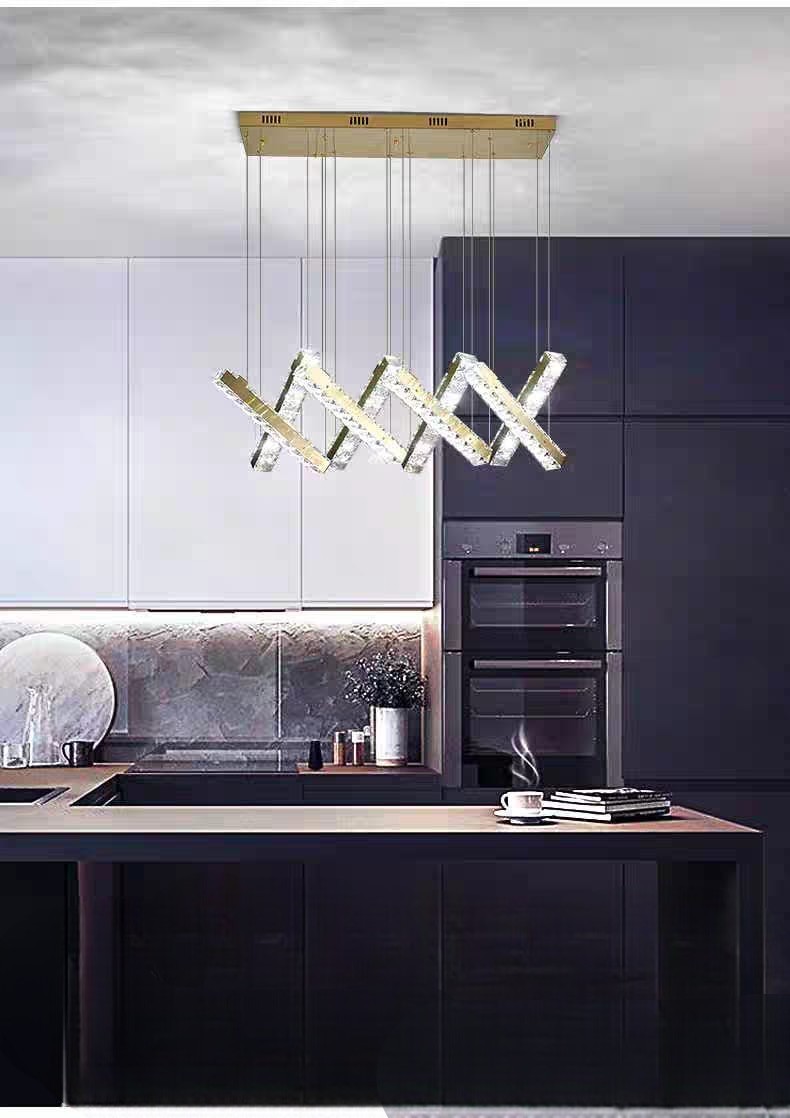 Intersecting Crystal Chandelier (31224-8 Heads)