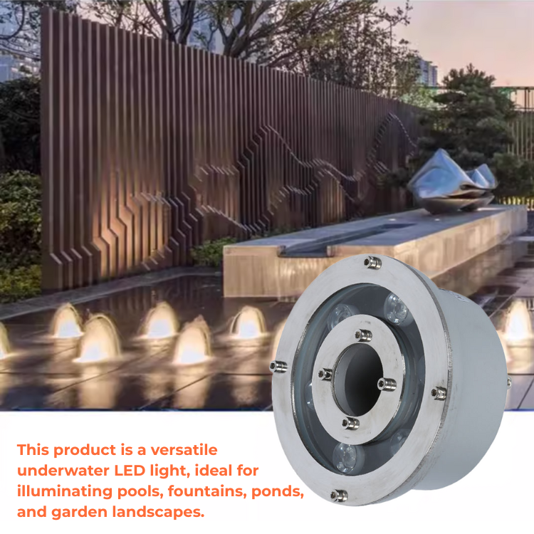 LED Underwater Fountain Light