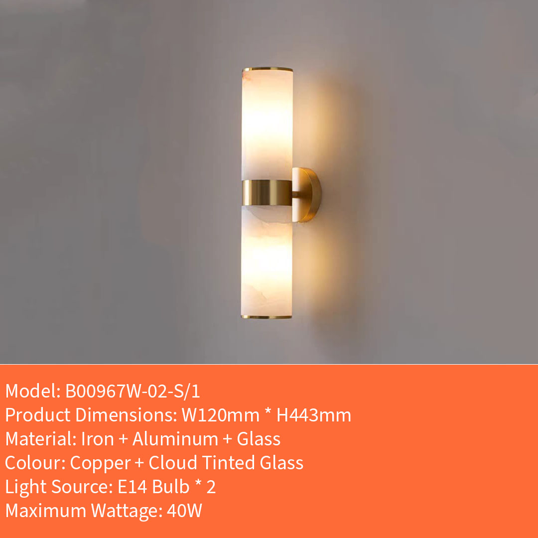 Victorian Wall Light (B00967W-02-S/1)