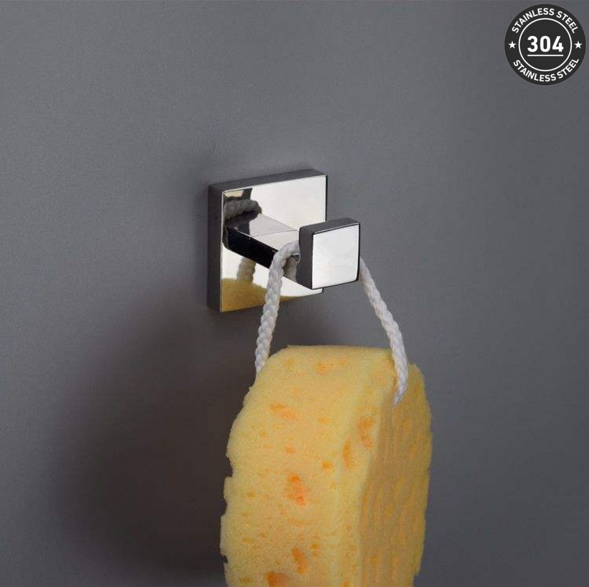 Stainless Steel Hook (TS-1098-11 CH/BK)