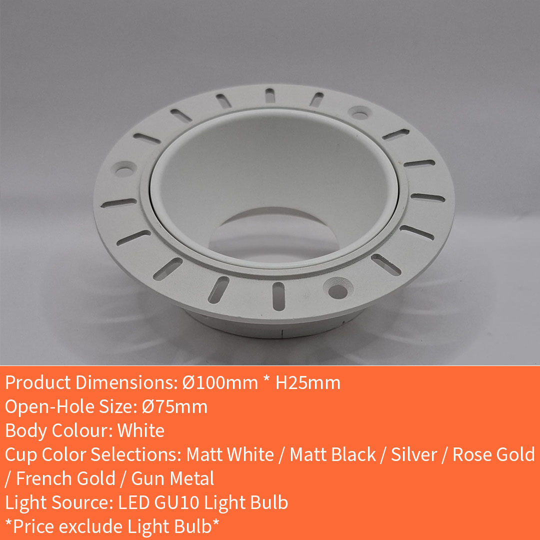 GU10 Casing (DX/Conceal)