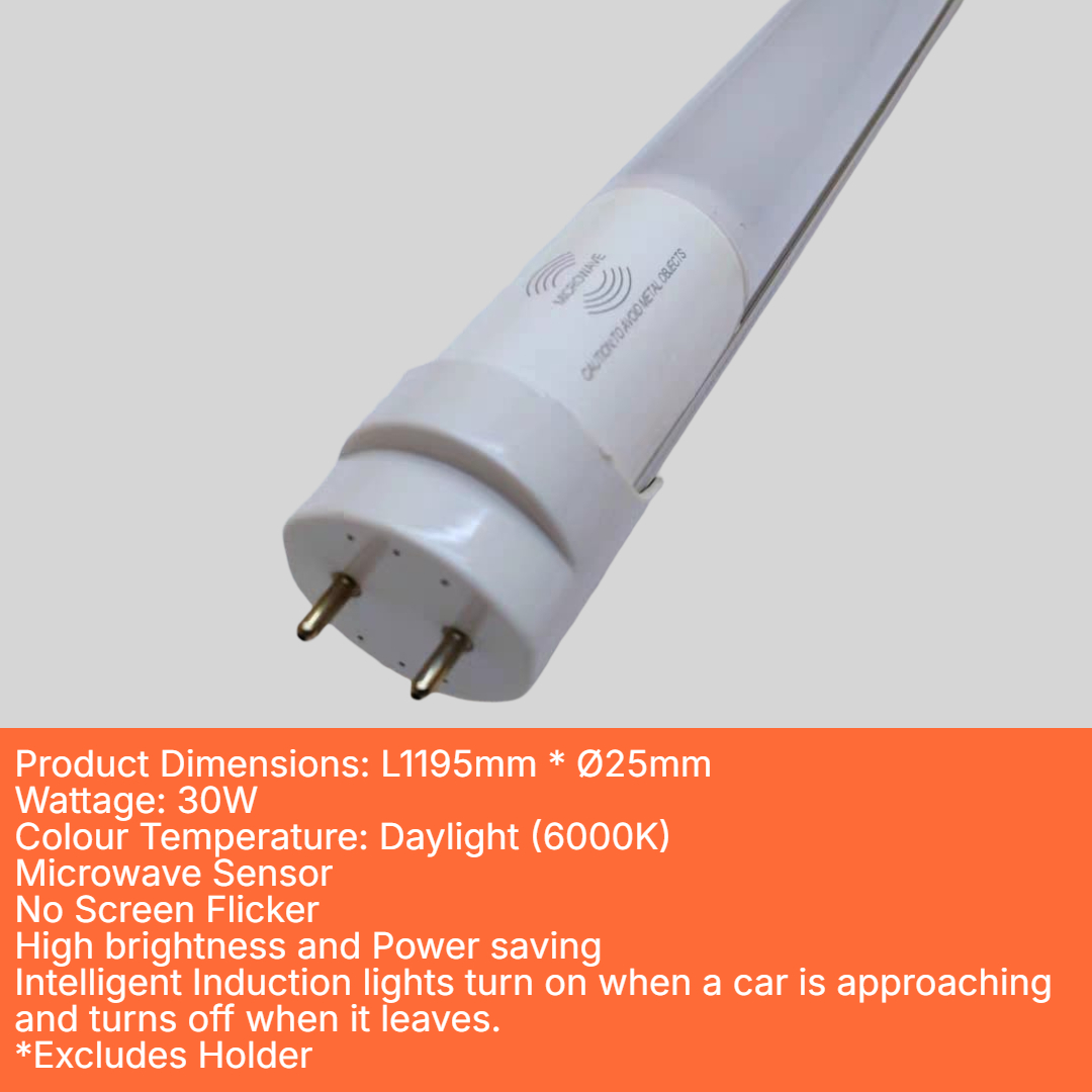 T8 1200mm Microwave Sensor Fluorescent Lamp