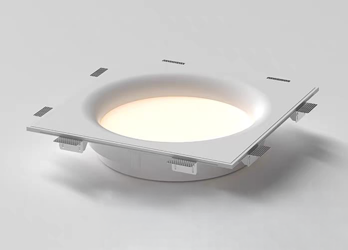 Gypsum Round Recessed Downlight (1077-450)