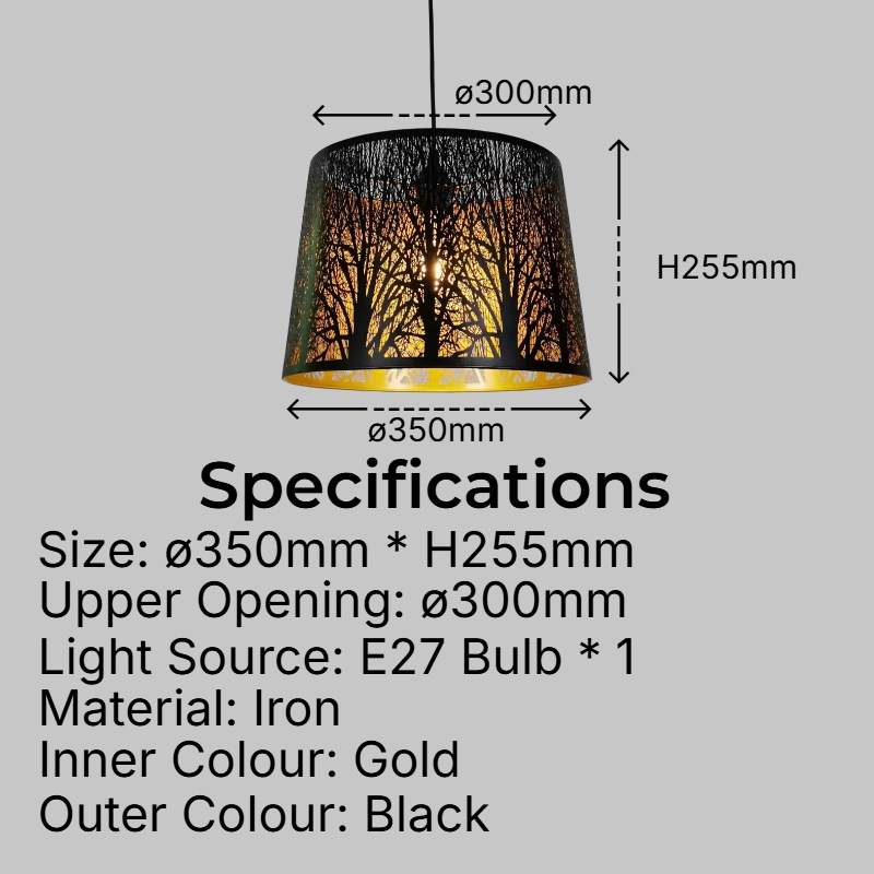 Modern Tree Art Pendant Light