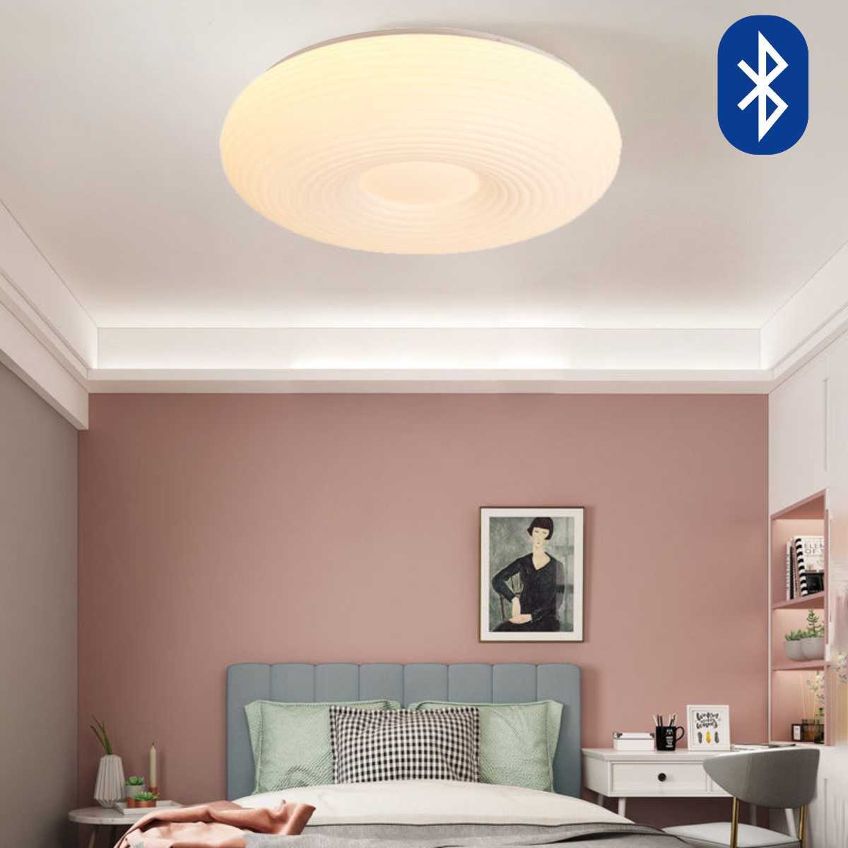 Nordic Japanese LED Ceiling Light