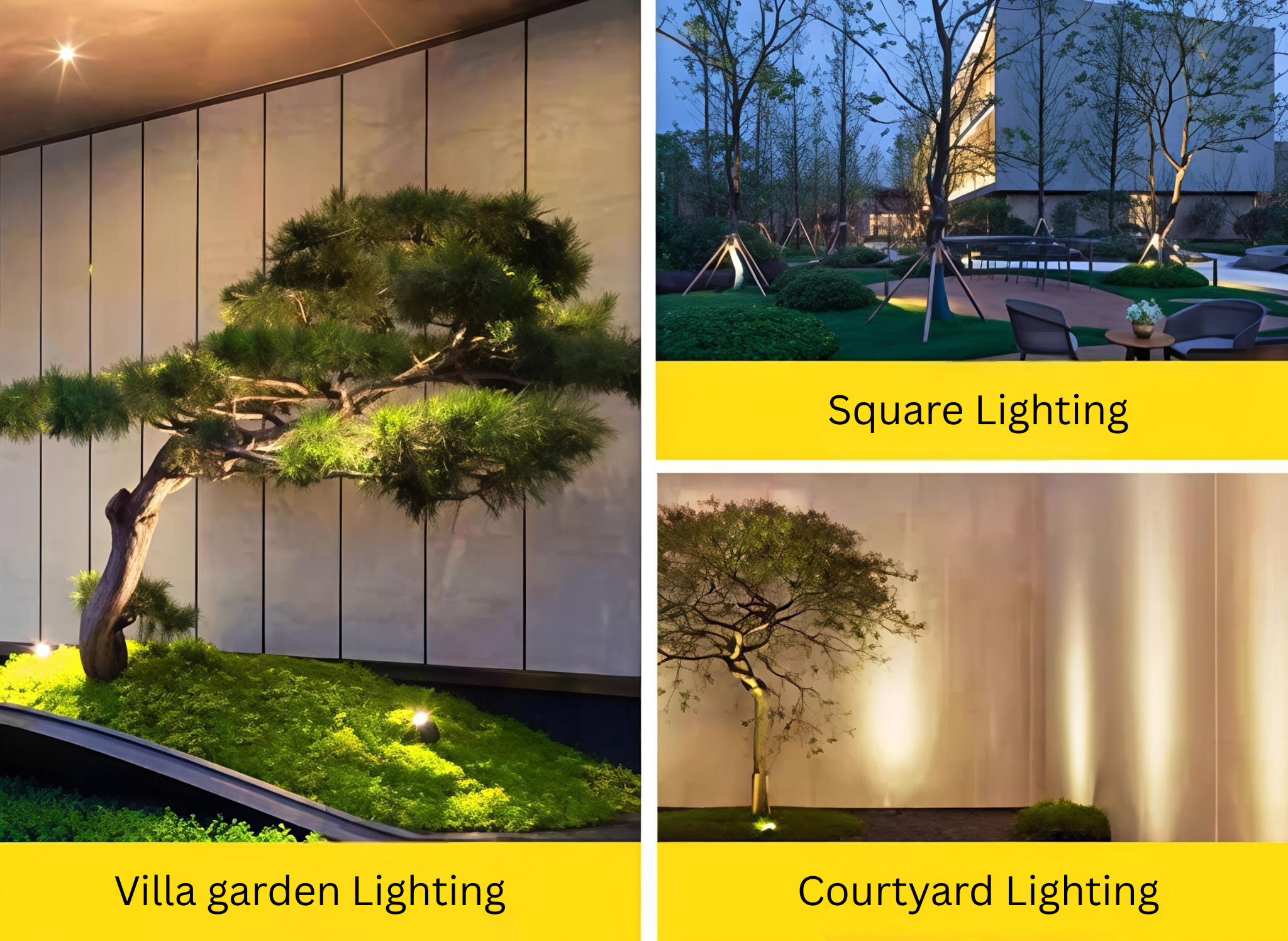 Modern LED Garden Spotlight  