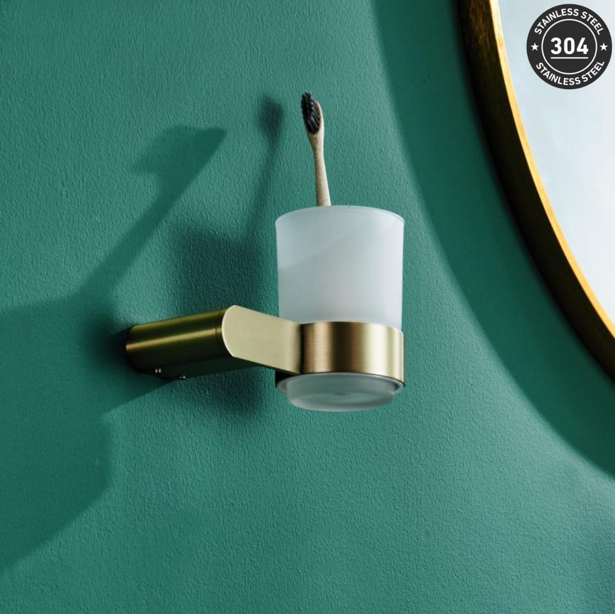 Stainless Steel Cup Holder (TS-5906 TT/BK/CH/GD)