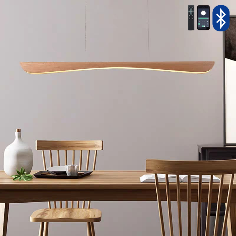 Modern Wood Hanging Light