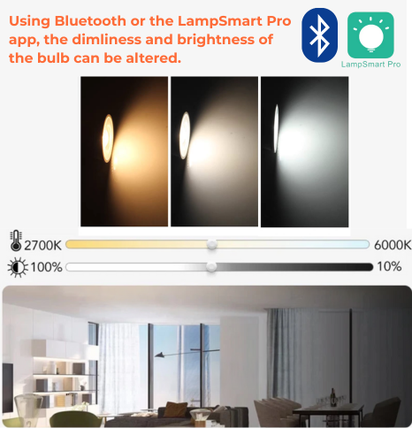 LED Bluetooth App Control SmartLamp Dimmable Gu10 Bulb