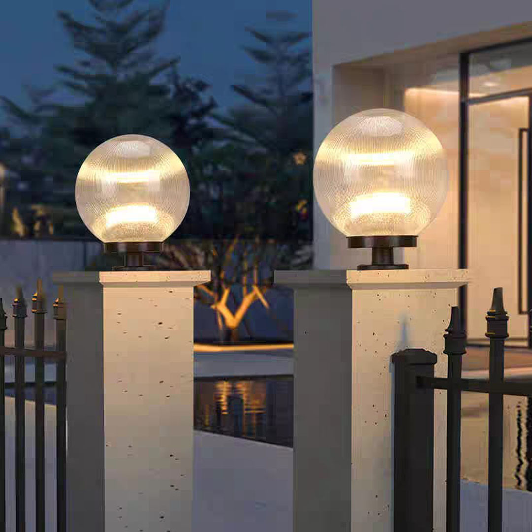 Round Clear Pillar Light (RD Pillar 300/Clear)