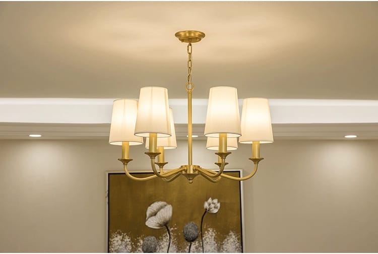 Caroline American All-Copper Chandelier