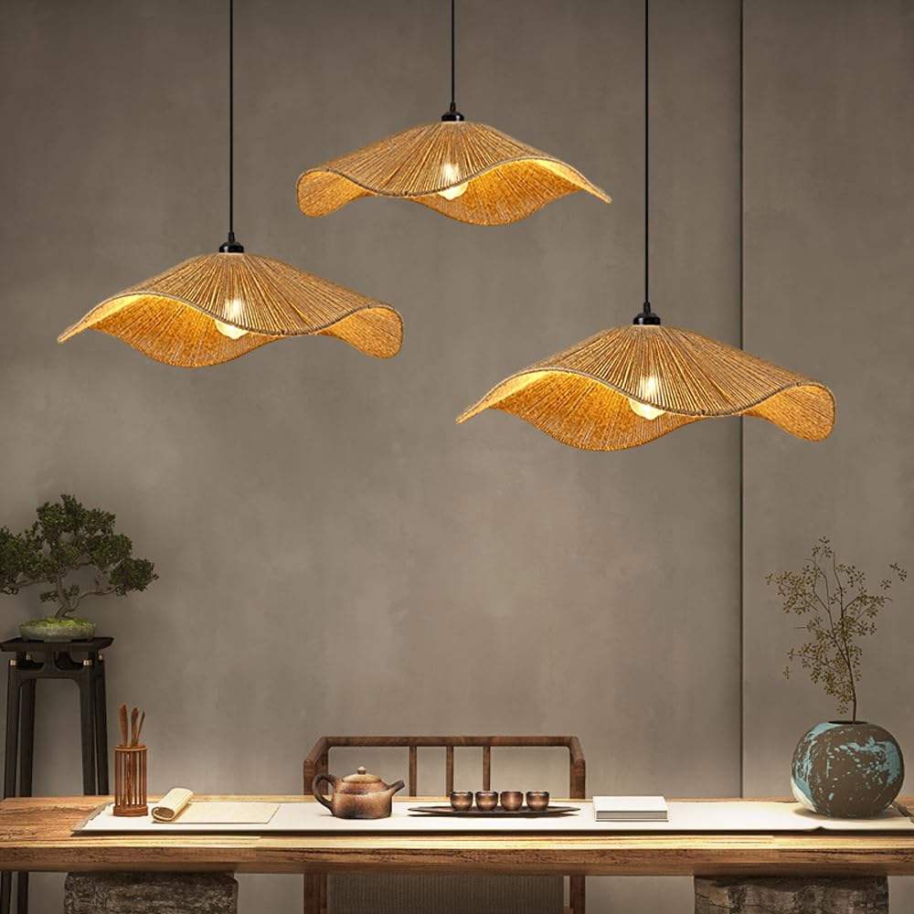 Hemp Rope Pendant Light (M042)