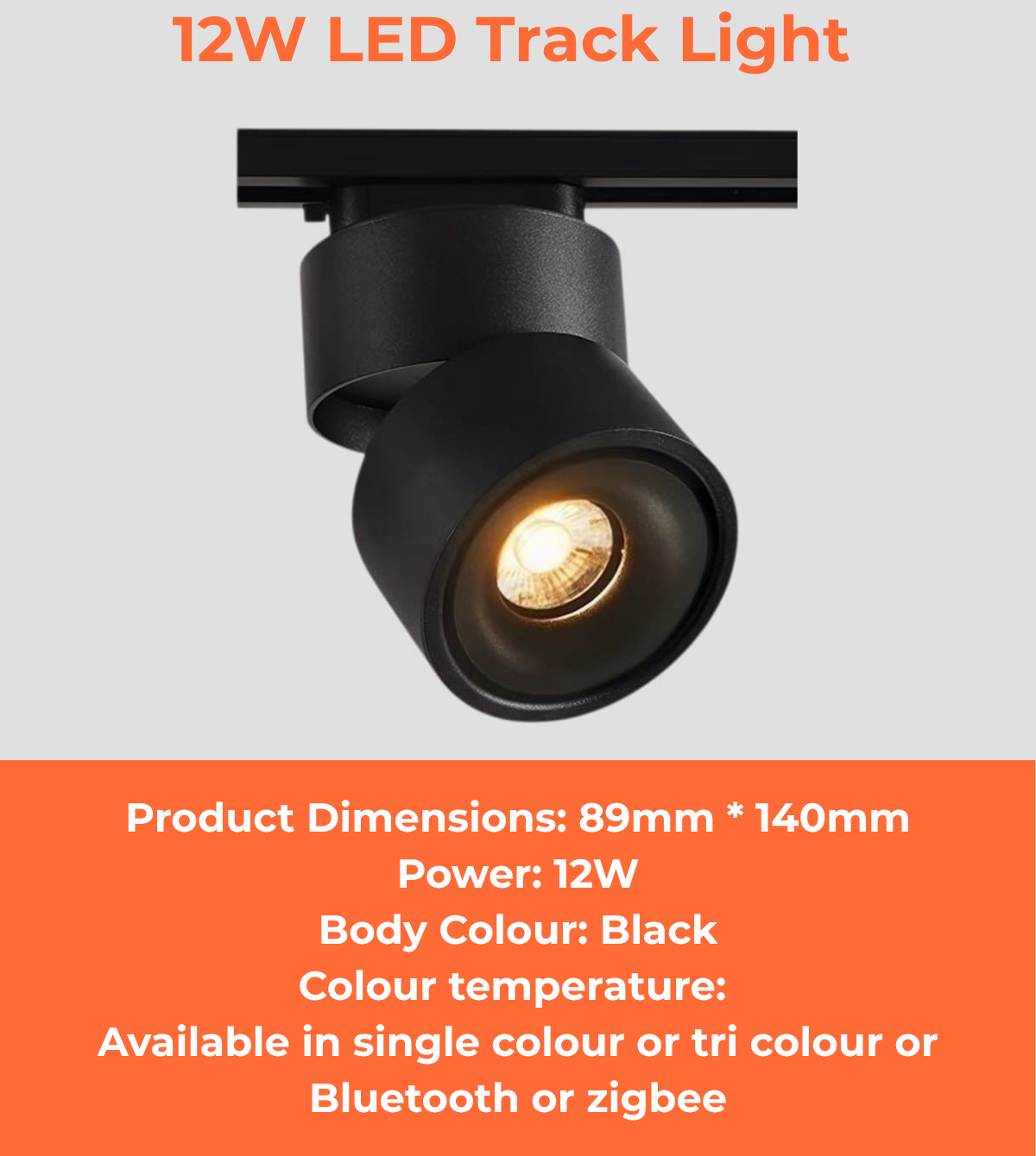 12W LED Track LIght
