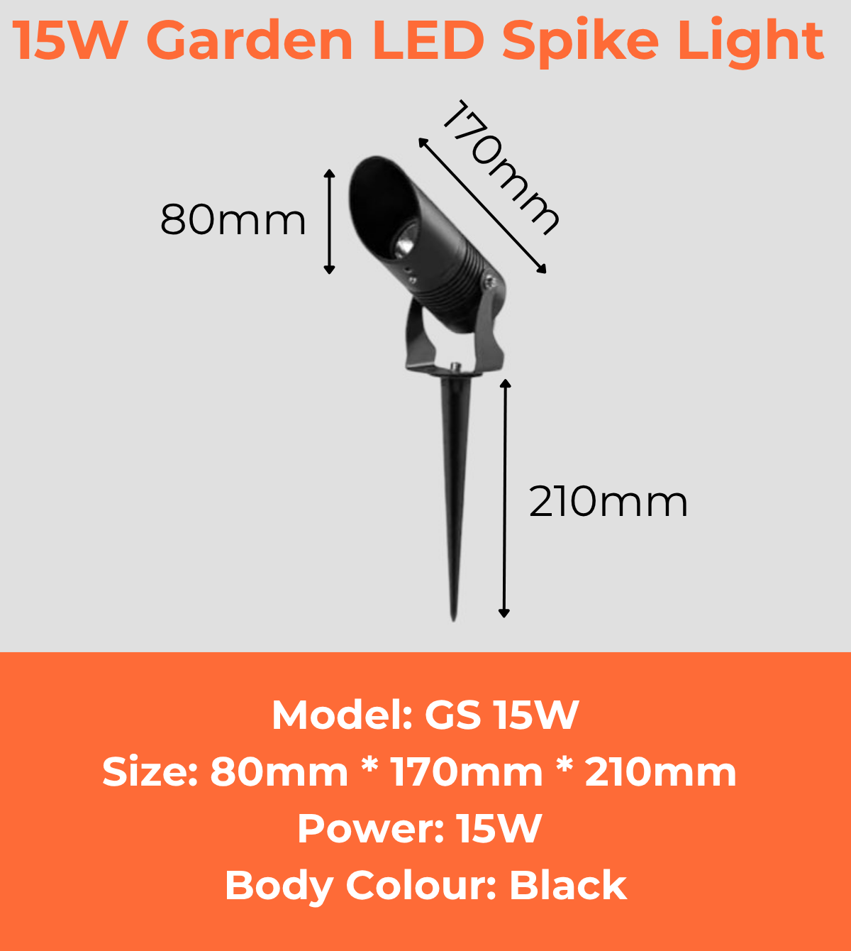 Garden LED Spike Light