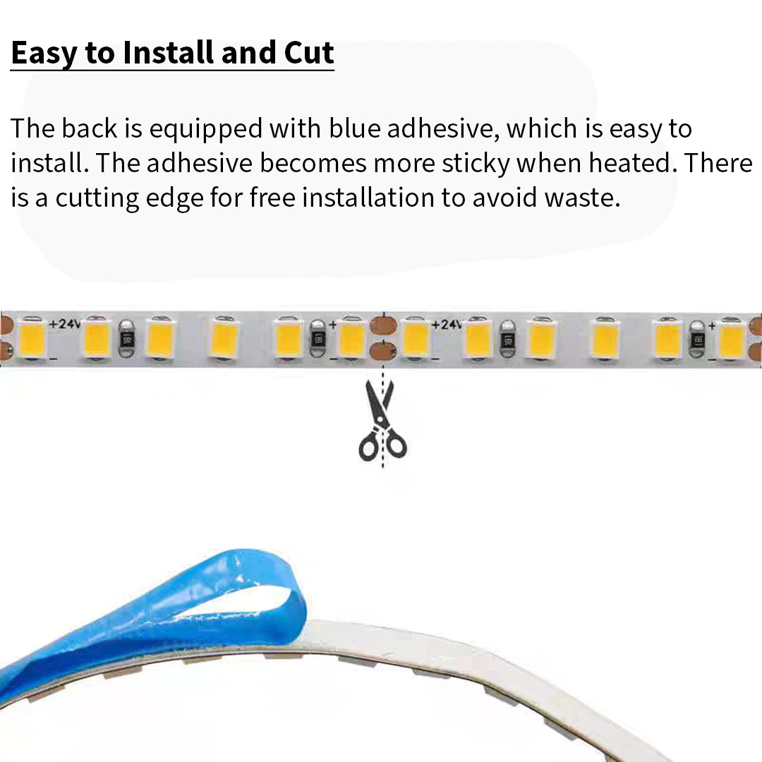 5MM 24V 2022 1M / 210 LED Strip Light (2022 24V)