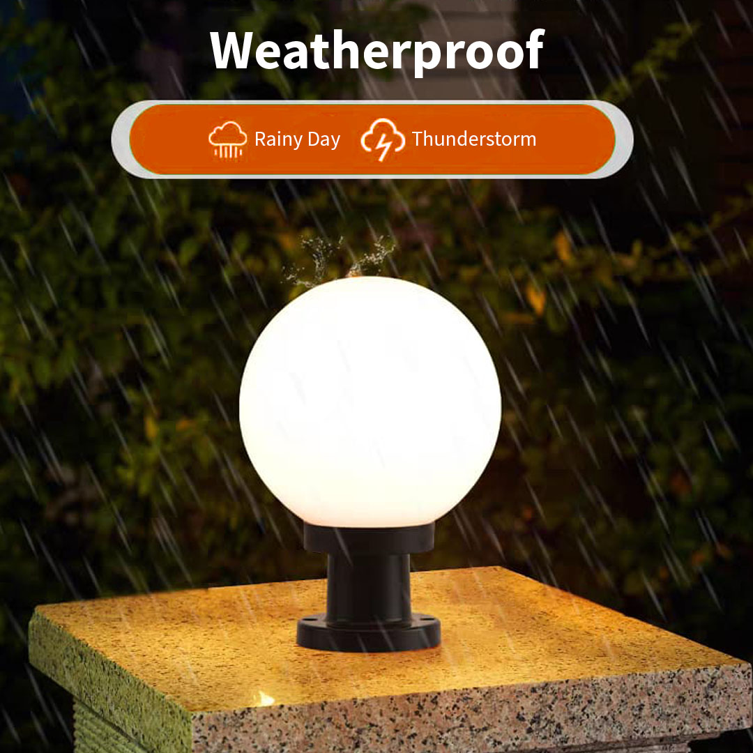 Round Frosted Pillar Light (RD Pillar 300/Frost)