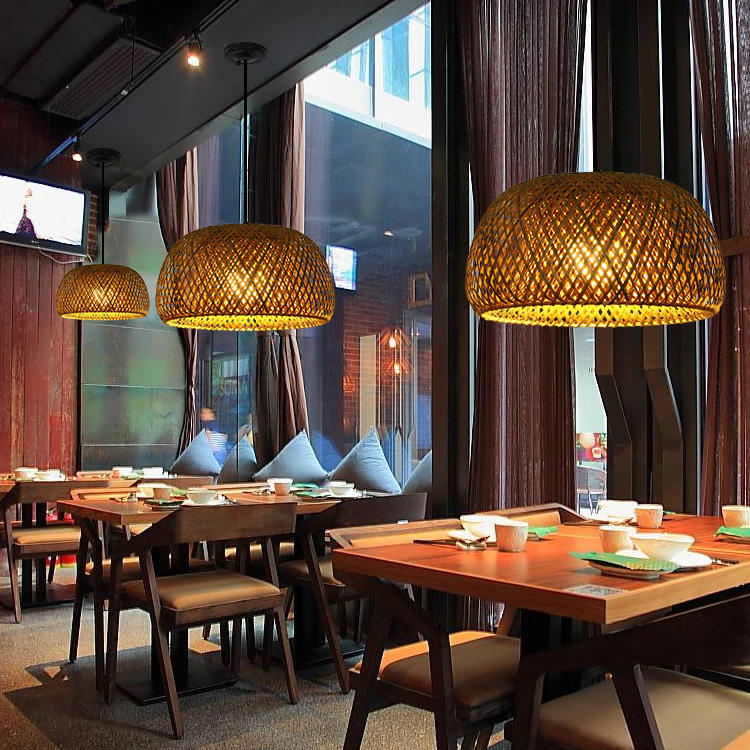 Bamboo Pendant Light (HB02)