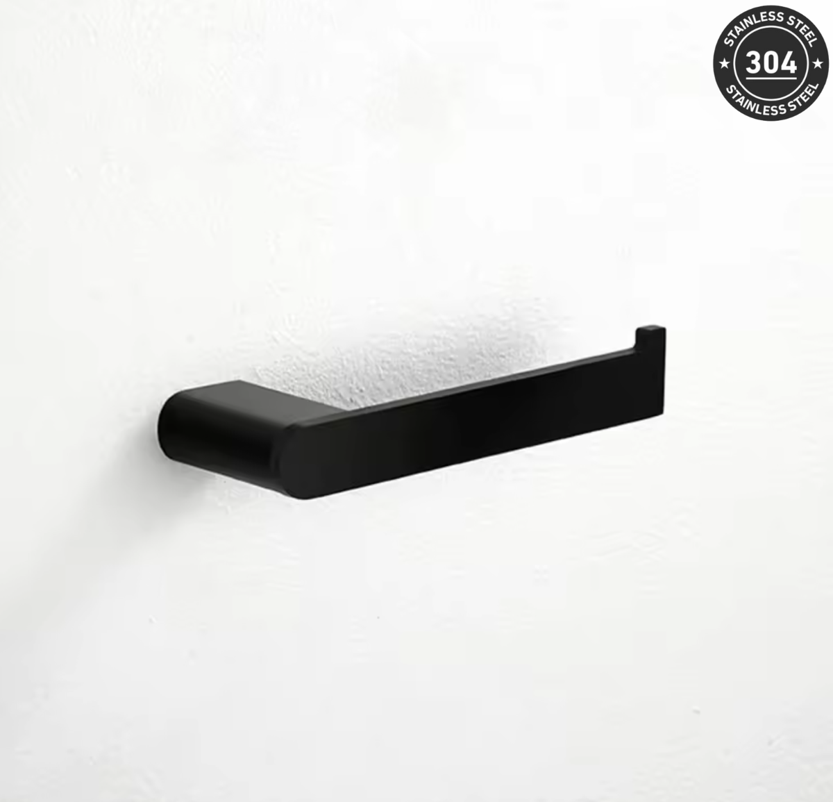 Stainless Steel Bathroom Towel Holder (TS-5904 TT/BK/CH/GD)