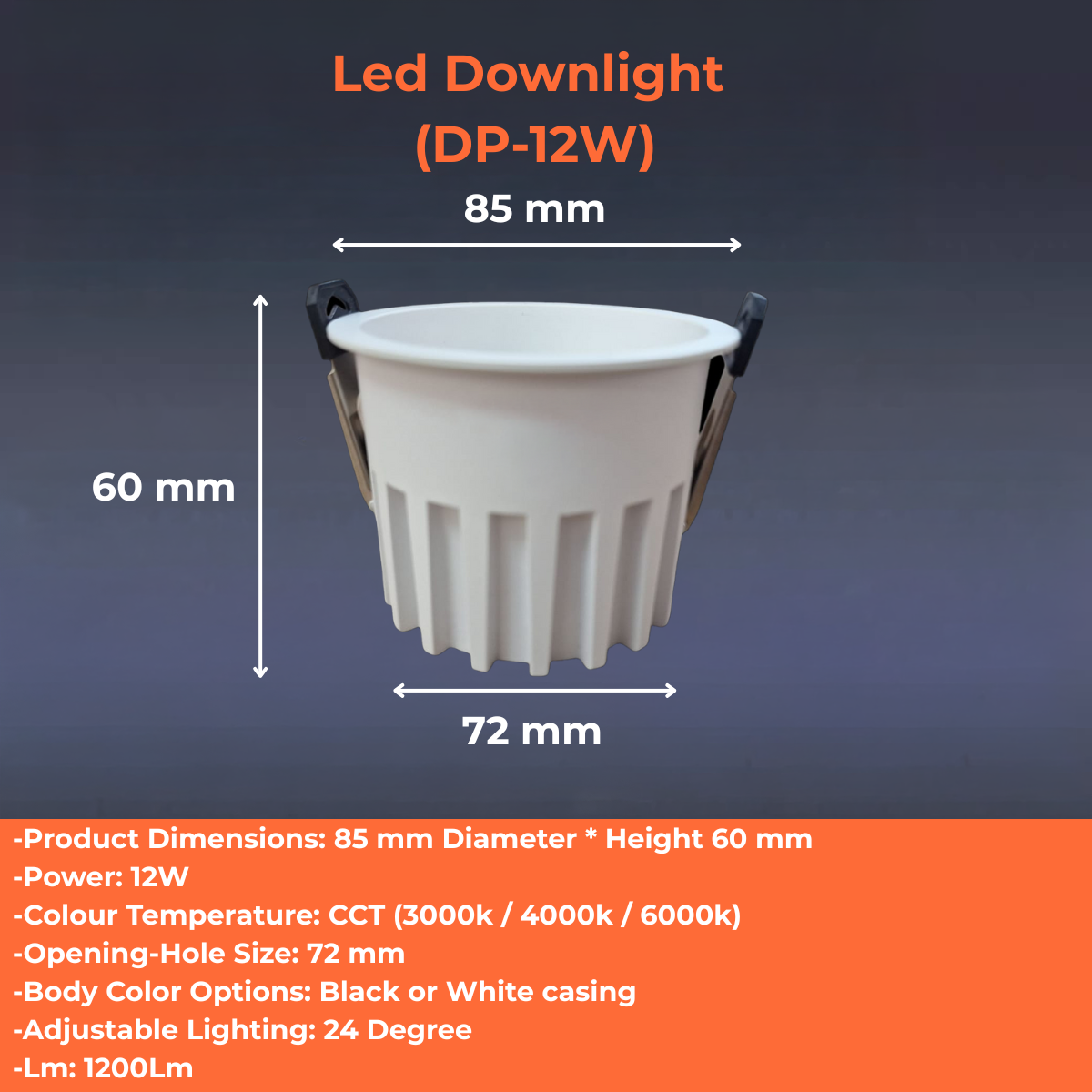 Led Downlight (DP-12W)