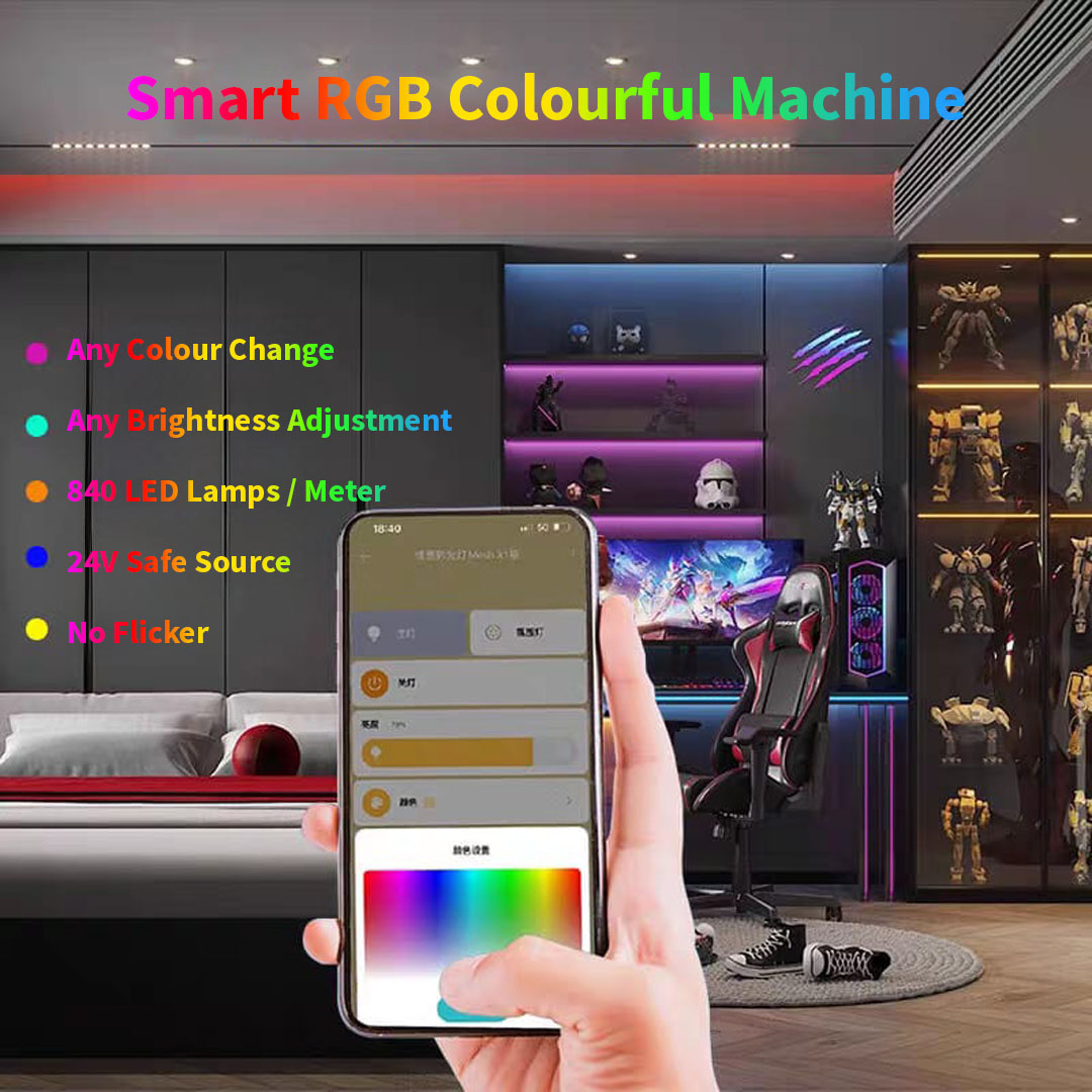 RGBCW COB 24V LED Strip Light