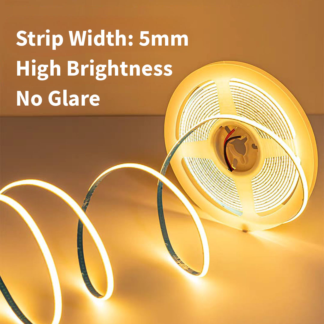 5MM 24V 1M / 400 LED COB Strip Light
