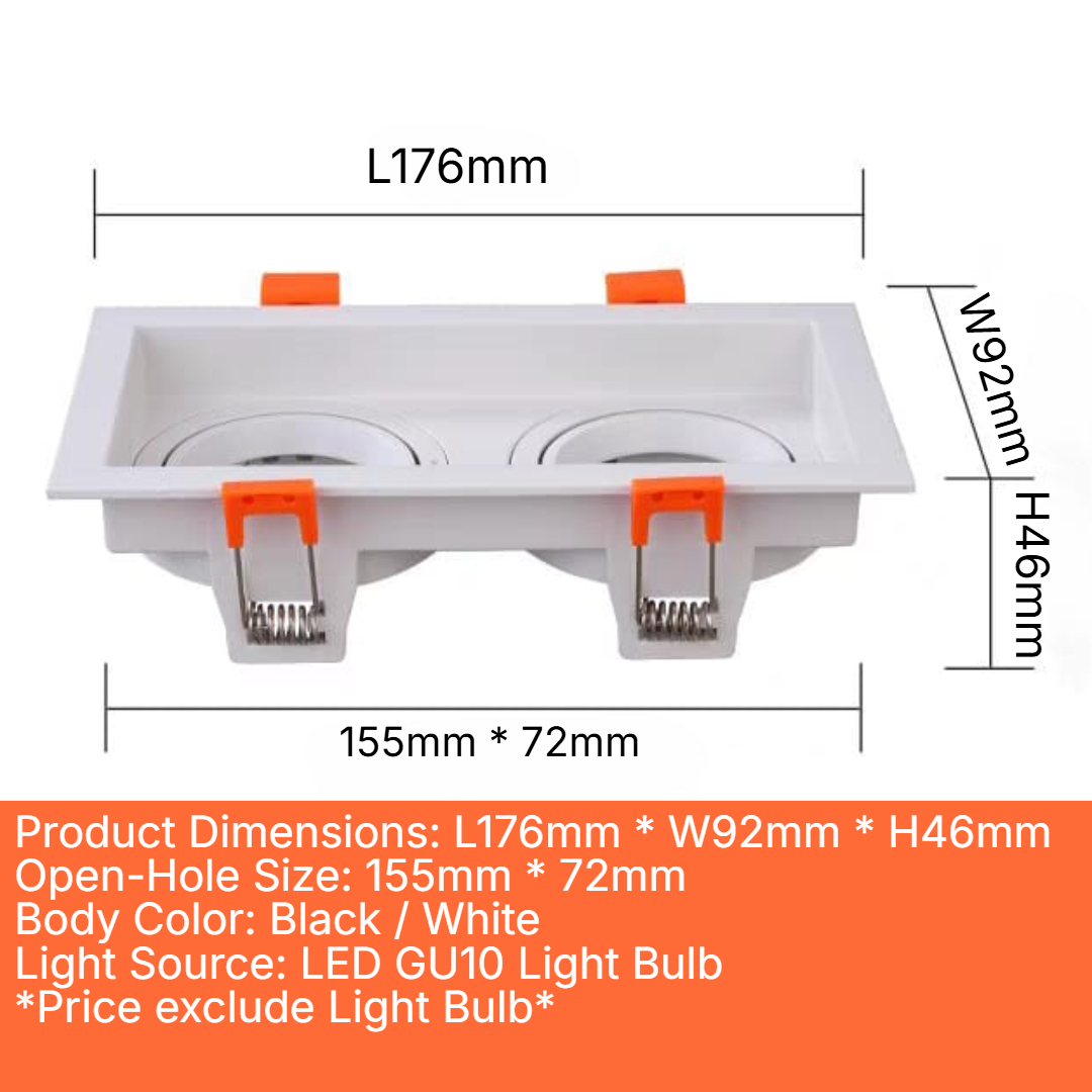 GU10 Casing (LX-T23x2)