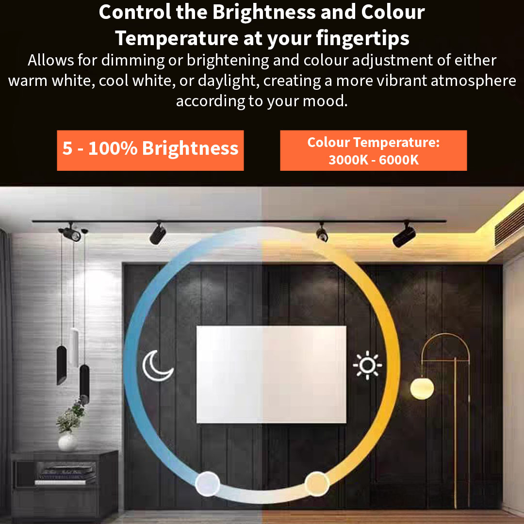 Tri-Colour COB LED Strip Light