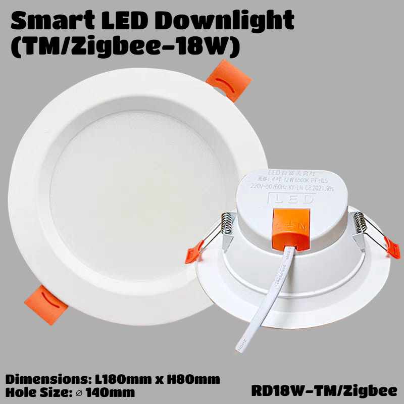 Smart LED Downlight (TM/Zigbee-18W)