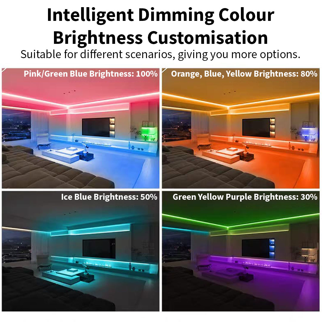 RGBCW COB 24V LED Strip Light