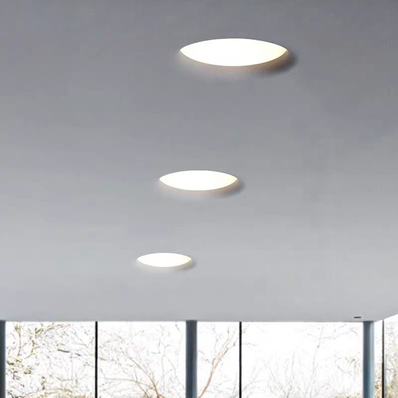 Gypsum Round Recessed Downlight (1077-450)