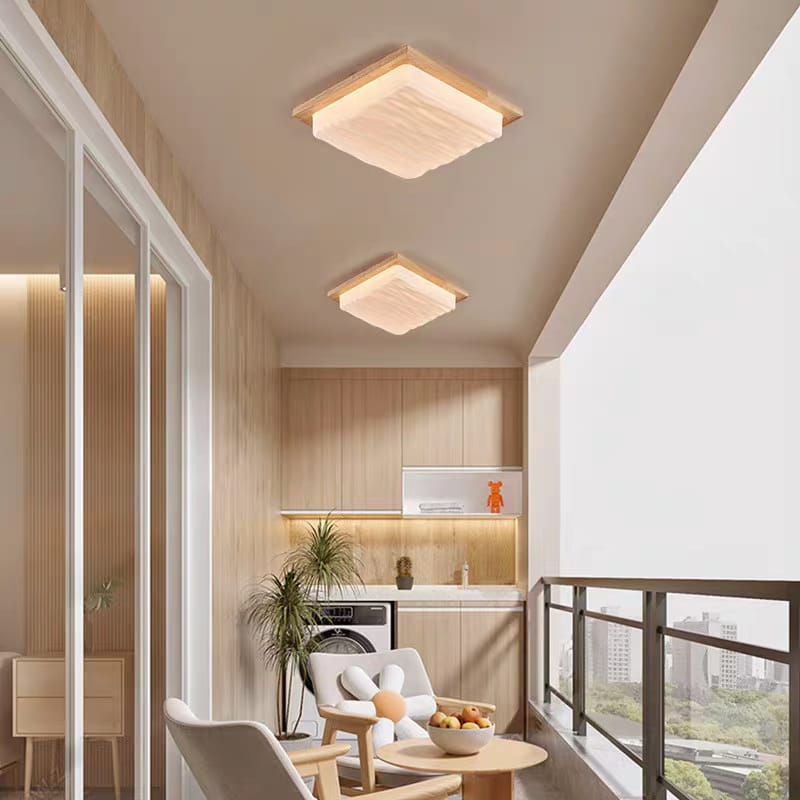 Emberwood Wave Ceiling Light