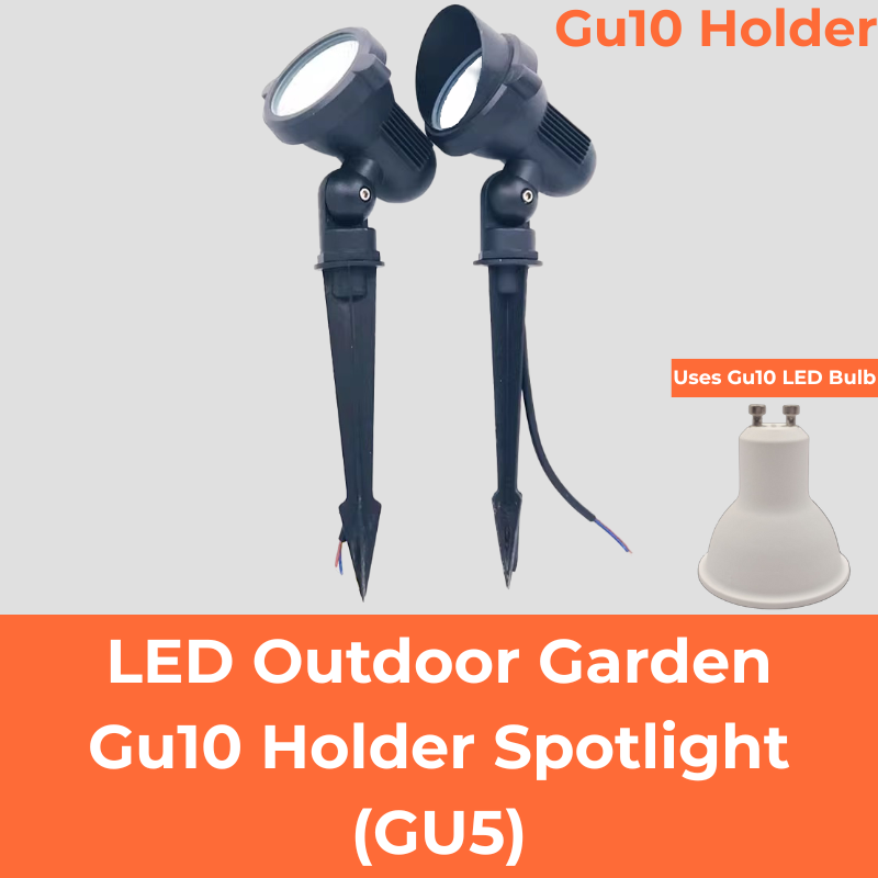 LED Outdoor Garden Gu10 Holder Spotlight (GU5)