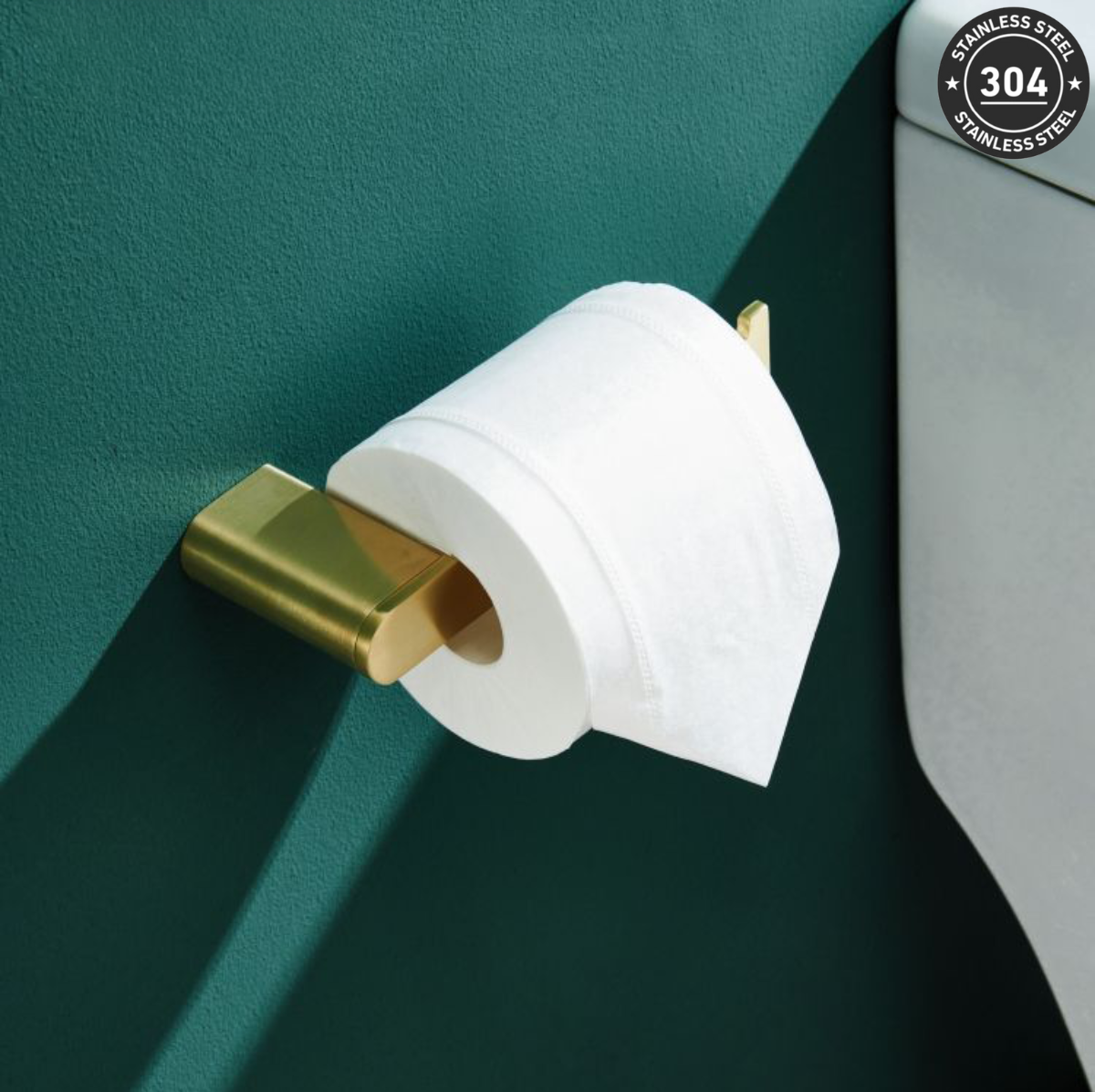Stainless Steel Toilet Roll Holder (TS-5911 TT/BK/CH/GD)
