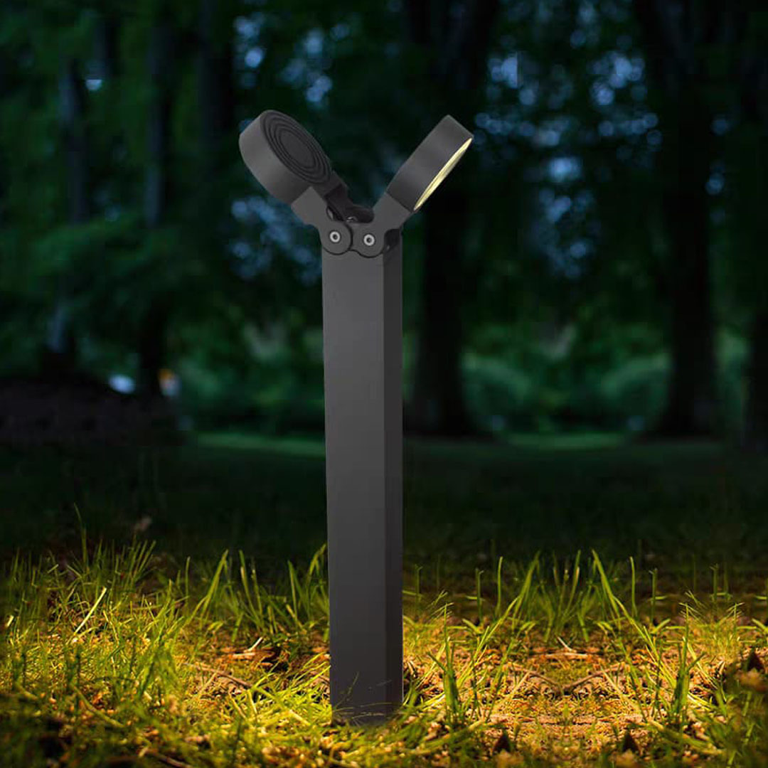 Double Head Outdoor Bollard