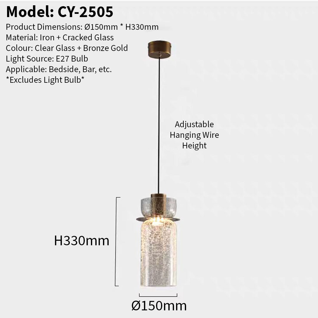 CY-2505/2506 Pendant Lamp