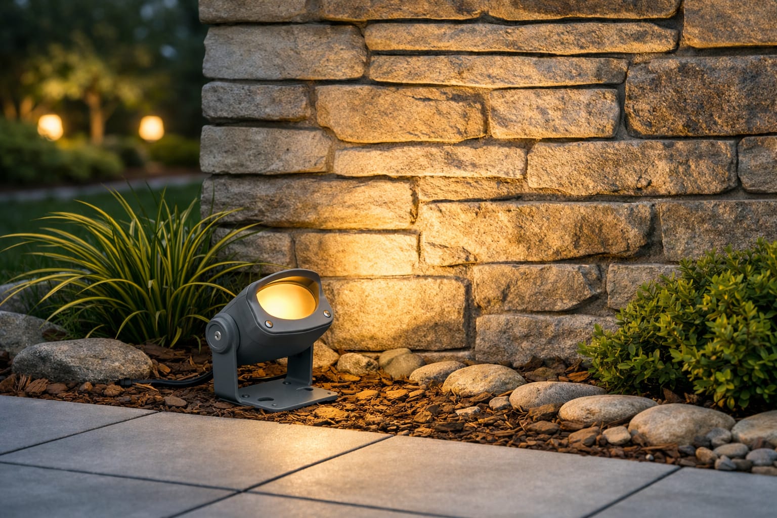 Modern Outdoor Spotlight