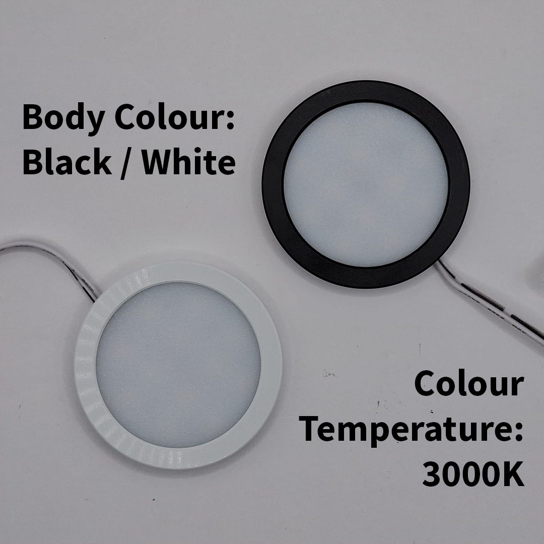Surface Cabinet Light (6008-WH/BK)