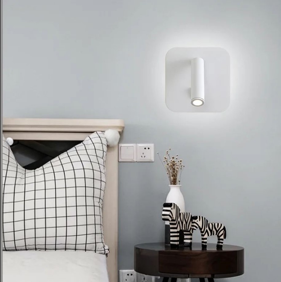 Simple Surface Mounted Bedside Lamp
