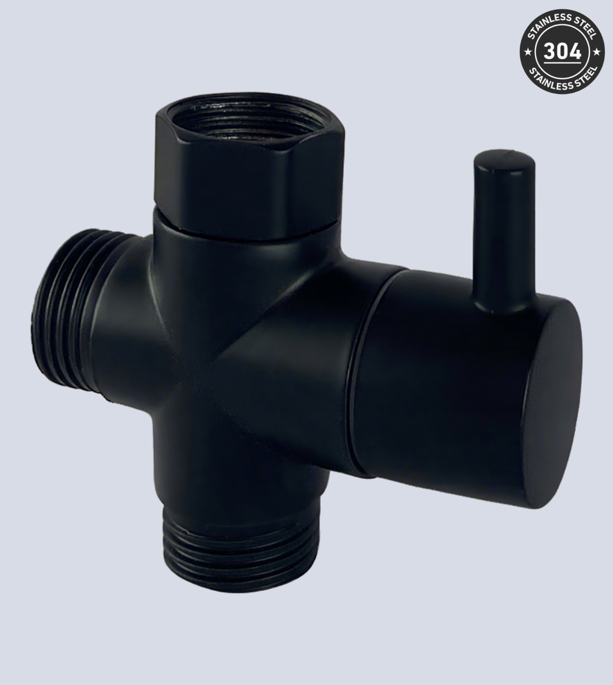 Stainless Steel Bidet Divider (TS/DIV-CH/BK)