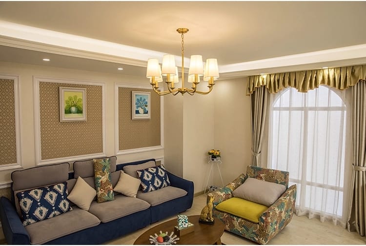 Caroline American All-Copper Chandelier