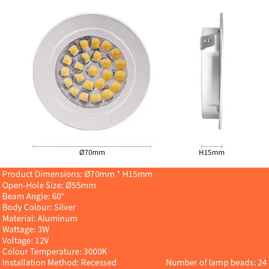 Recessed Cabinet Light (7015)
